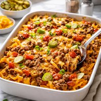 Cheeseburger Casserole