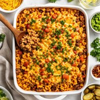Cheeseburger Macaroni Bake