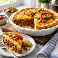 Cheeseburger Pie Jamie Deen