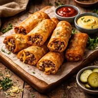 Cheeseburger Rolls Oamc