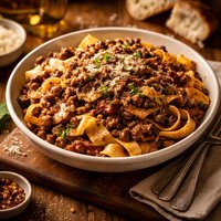 Cheesecake Factory Pasta with Mushroom Bolognese