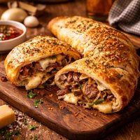 Cheesesteak Calzone