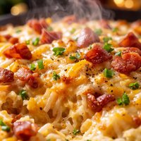 Cheesy Bacon Ranch Hash Browns Casserole