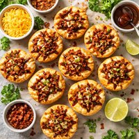 Cheesy Bbq Biscuit Cups