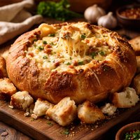 Cheesy Bread Bowl Dip