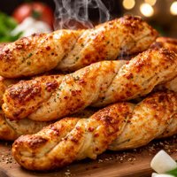 Cheesy Bread Twists