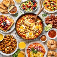 Cheesy Breakfast Brunch