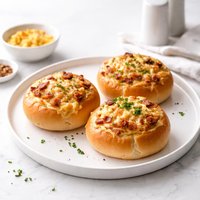 Cheesy Breakfast Buns