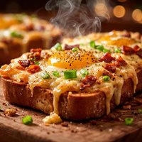 Cheesy Breakfast Toast