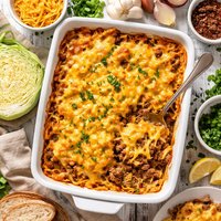 Cheesy Cabbage Casserole