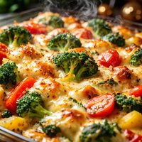 Cheesy California Veggie Casserole