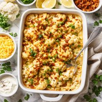 Cheesy Cauliflower Casserole