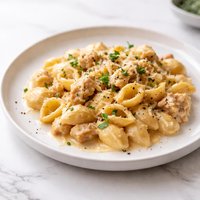 Cheesy Chicken and Shells