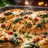 Cheesy Chicken Florentine