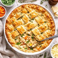 Cheesy Chicken Pot Pie