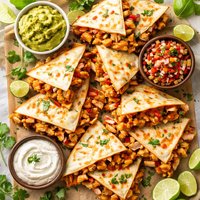 Cheesy Chicken Quesadillas