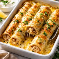 Cheesy Chicken Roll Ups