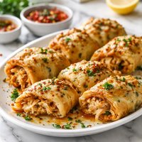 Cheesy Chicken Rolls