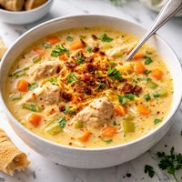 Cheesy Chicken Soup