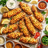 Cheesy Chicken Strips