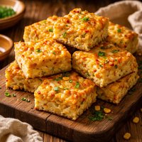 Cheesy Corn Squares