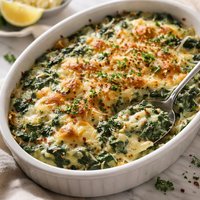 Cheesy Creamed Spinach Madeleine