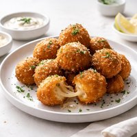 Cheesy Deep Fried Hush Puppies