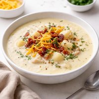 Cheesy Dill Potato Soup