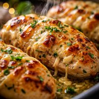 Cheesy Garlic Chicken