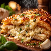 Cheesy Garlic Tri Torte