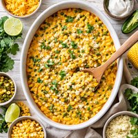 Cheesy Green Chile Corn