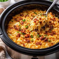 Cheesy Hash Browns Potatoes Crock Pot