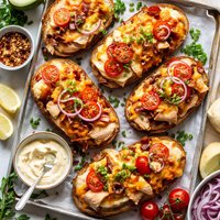 Cheesy Hot Turkey Sandwiches