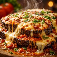 Cheesy Italian Eggplant Delight