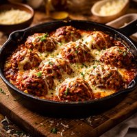 Cheesy Italian Meatballs