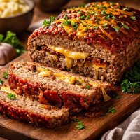Cheesy Layered Meatloaf