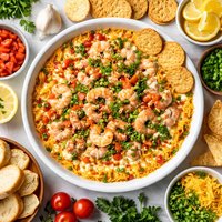 Cheesy Layered Shrimp Spread
