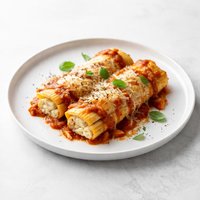 Cheesy Manicotti