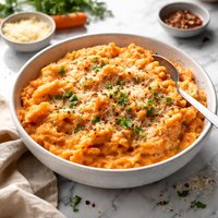 Cheesy Mashed Carrots