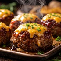 Cheesy Meat Loaf Minis