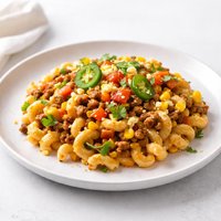 Cheesy Meximac Mexican Macaroni Cheese