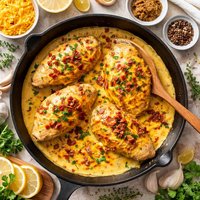 Cheesy Mustard Chicken