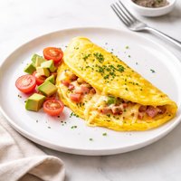 Cheesy Omelete Surprise Kid Friendly