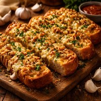 Cheesy Onion Garlic Bread