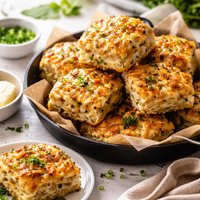 Cheesy Onion Pan Biscuits