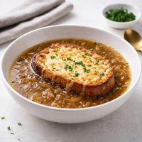 Cheesy Onion Soup