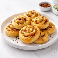 Cheesy Pinwheel Rolls