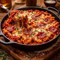 Cheesy Pizza Pasta