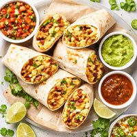 Cheesy Potato Breakfast Burro Burritos