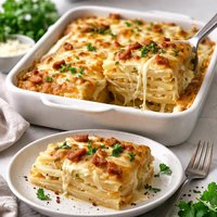 Cheesy Potato Lasagna